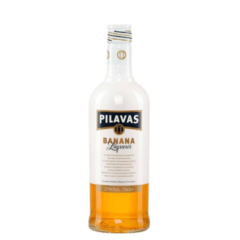 Bananen Likör 25% 0,7l Pilavas