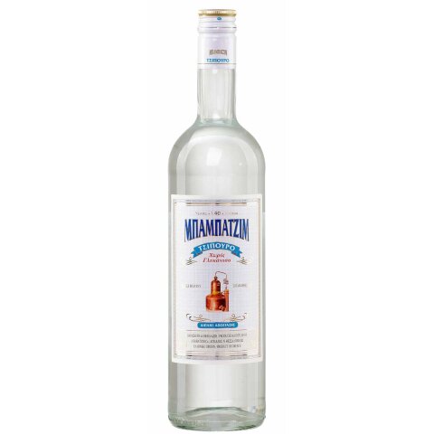 Tsipouro ohne Anis 40% 0,7l Babatzim