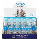Ouzo Loukatos 38% 24x 0,05l Loukatos