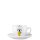 Gorilla Milchkaffee Tasse (310ml) mit Unterteller