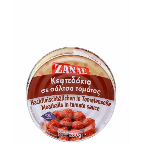 Hackfleischbällchen in Tomatensauce "Keftedakia" 280g Zanae