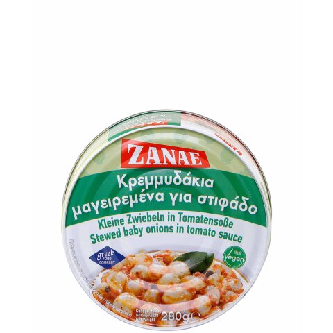 Kleine Zwiebeln in Tomatensauce "Stifado" 280g Zanae