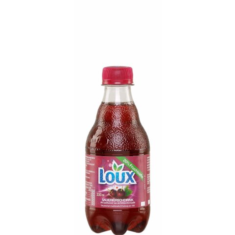 Loux Sauerkirschlimonade 0,33l EINWEG Pfandflasche