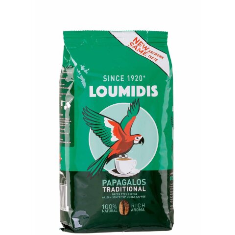 Mokka Loumidis 490g Papagalos Nestle