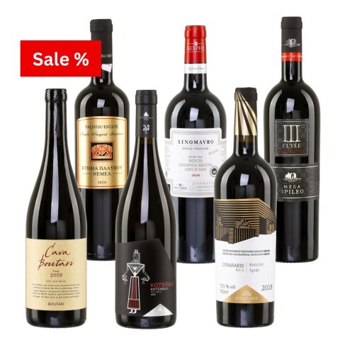 Rotwein Probierset trocken 6x 0,75