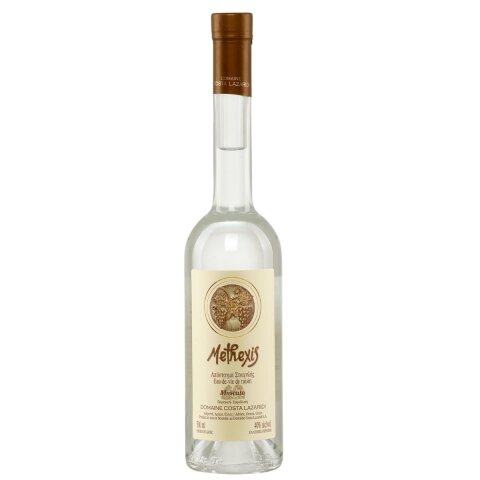 Methexis Traubenbrand "Moschato" 40% 0,5l Costa Lazaridi
