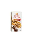 Full 45 Cookies gefüllt mit dunkler Schokolade 150g...