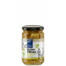 Grüne Oliven Bio mit Zitrone gefüllt 170g...