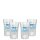4er Set Nostos Original Ouzo Glas 2cl