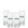 4er Set Mini Mytilini Original Ouzo Glas 14cl